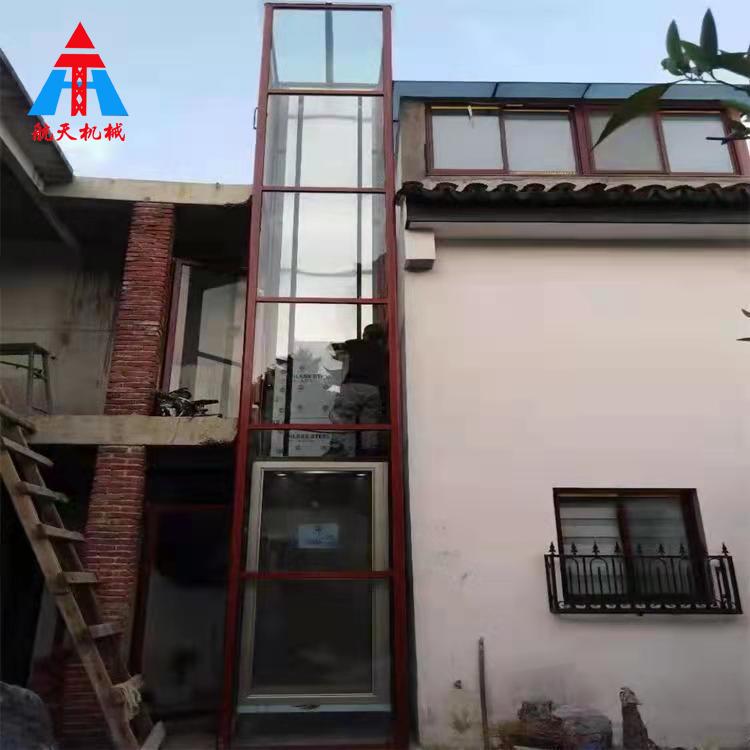 室外井道框架式别墅電(diàn)梯